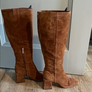 Sam Edelman Tan Heeled Boots
